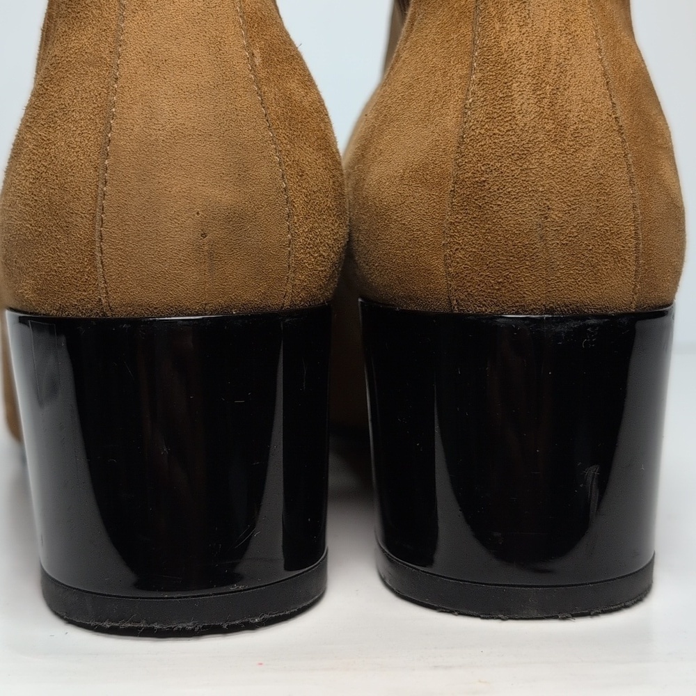 Pierre Hardy rodeo/rider suede heeled ankle boots women's size size 6.5 EU 36.5. - Picture 10 of 15